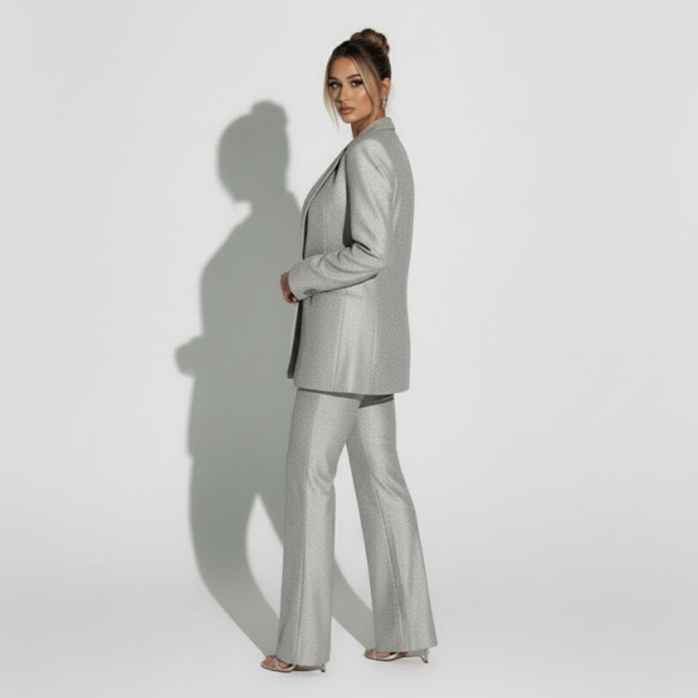 Glitter Tailored Three-Piece Set