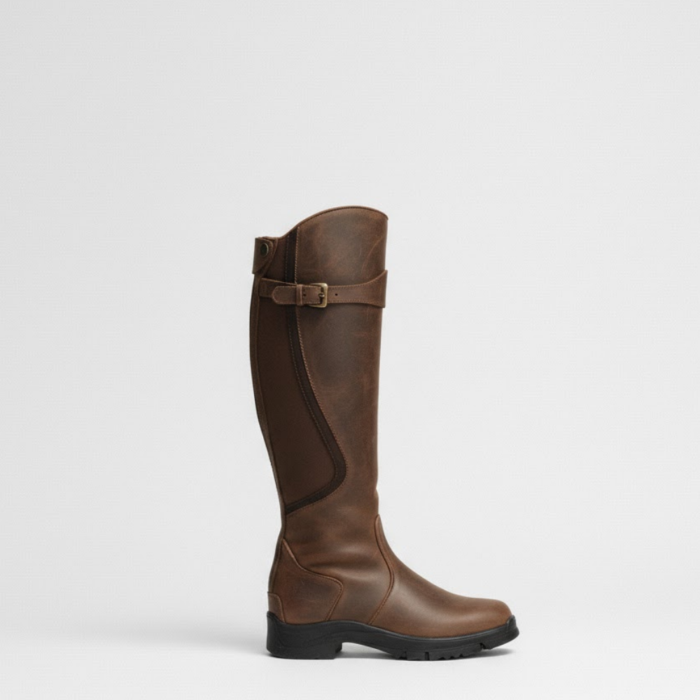 Women's Leather Riding Boots