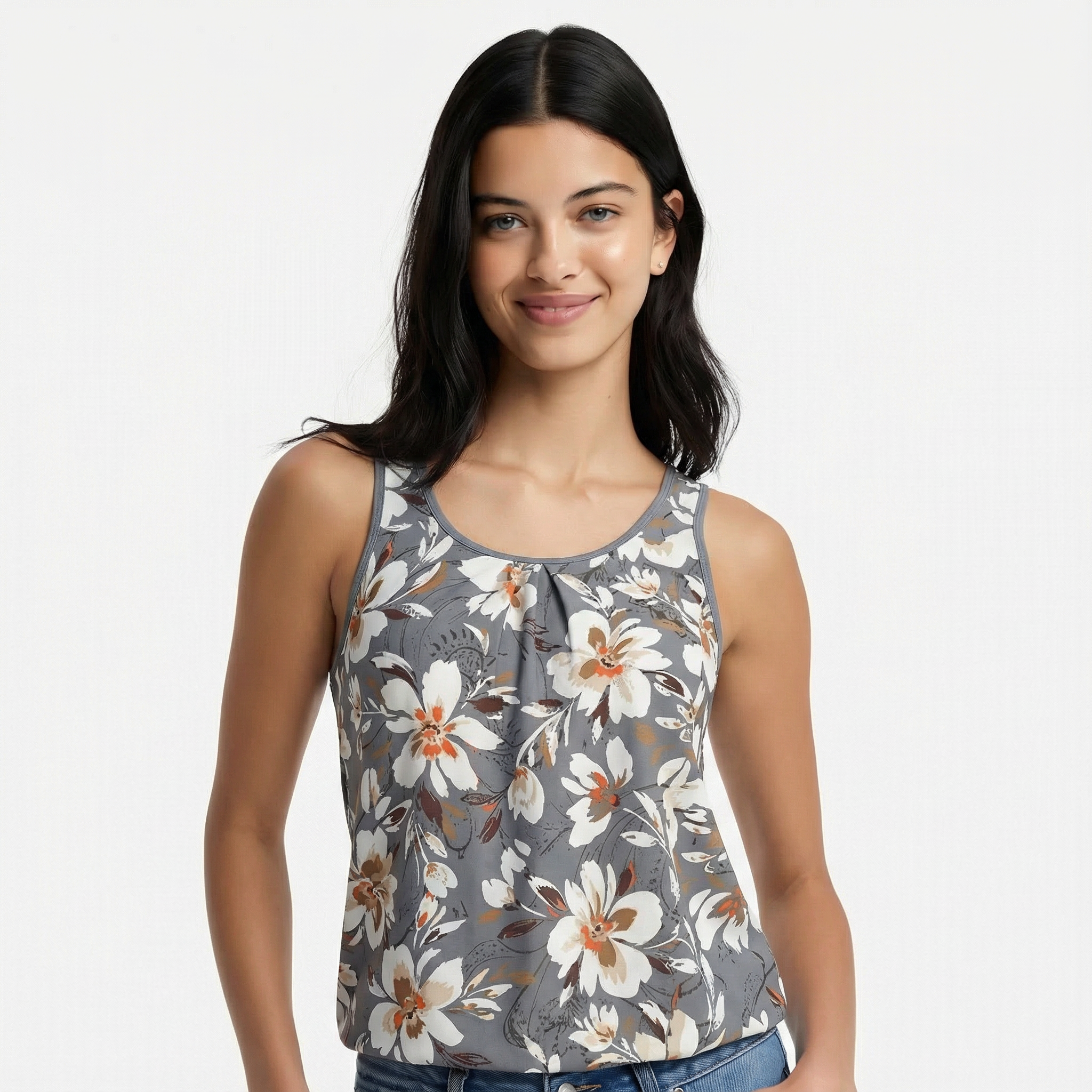 Tankini Two Piece High Waisted Padded Holiday Swimwear Women's