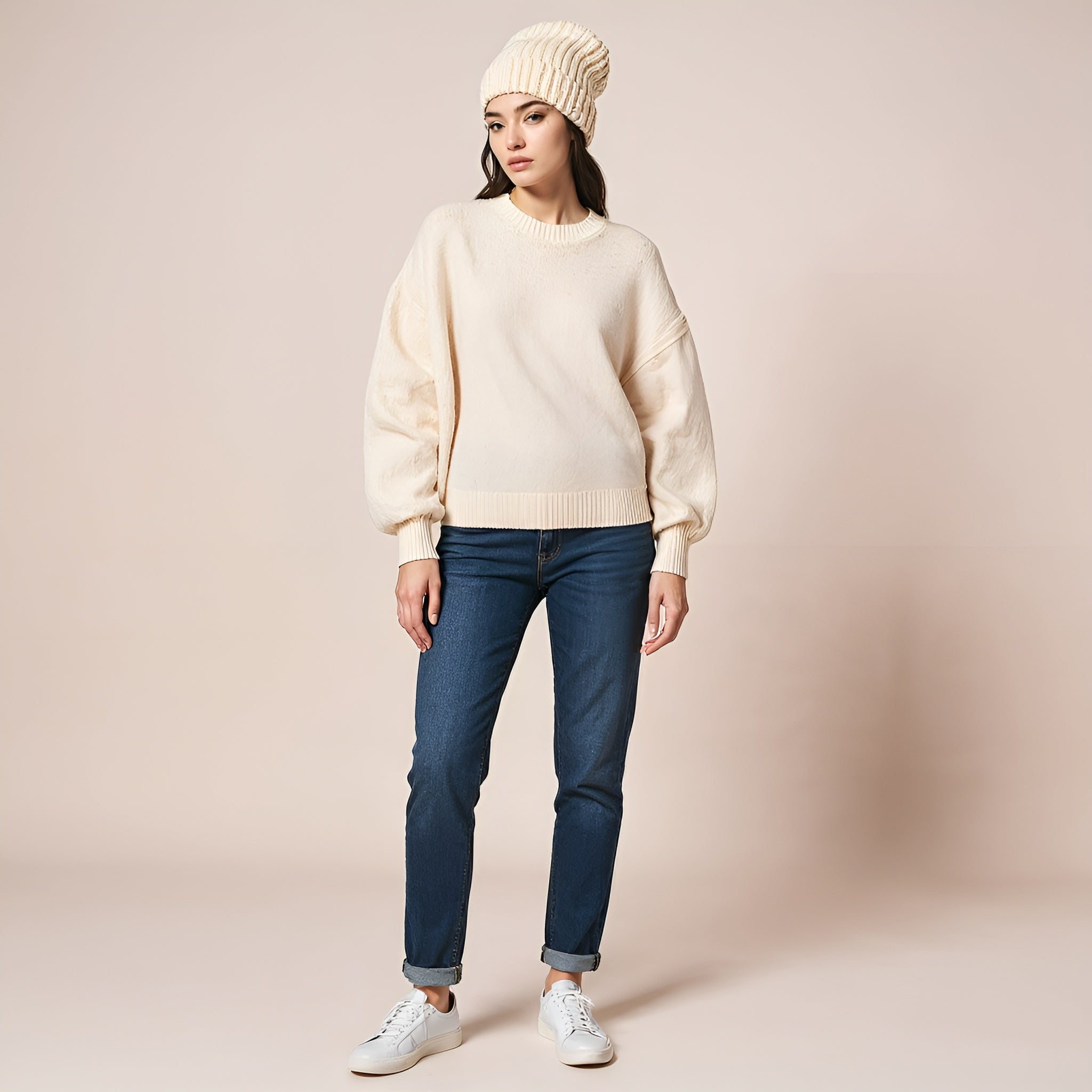 Ribbed Winter Beanie