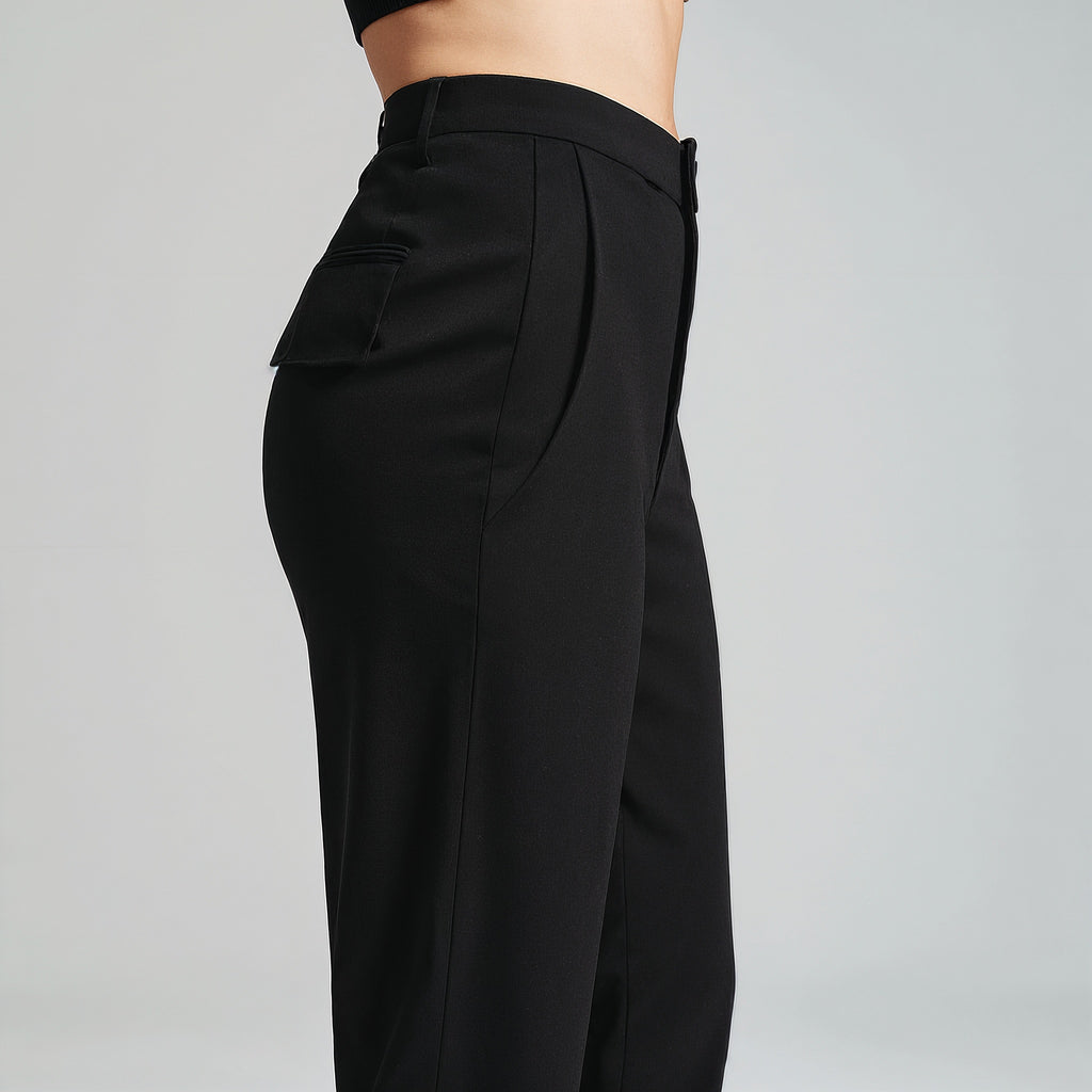 Tailored High-Waist Trousers