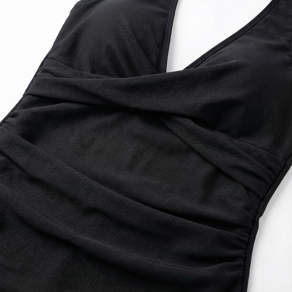 High Waist Swimsuit Push Up Tummy Control Holiday Summer Women's