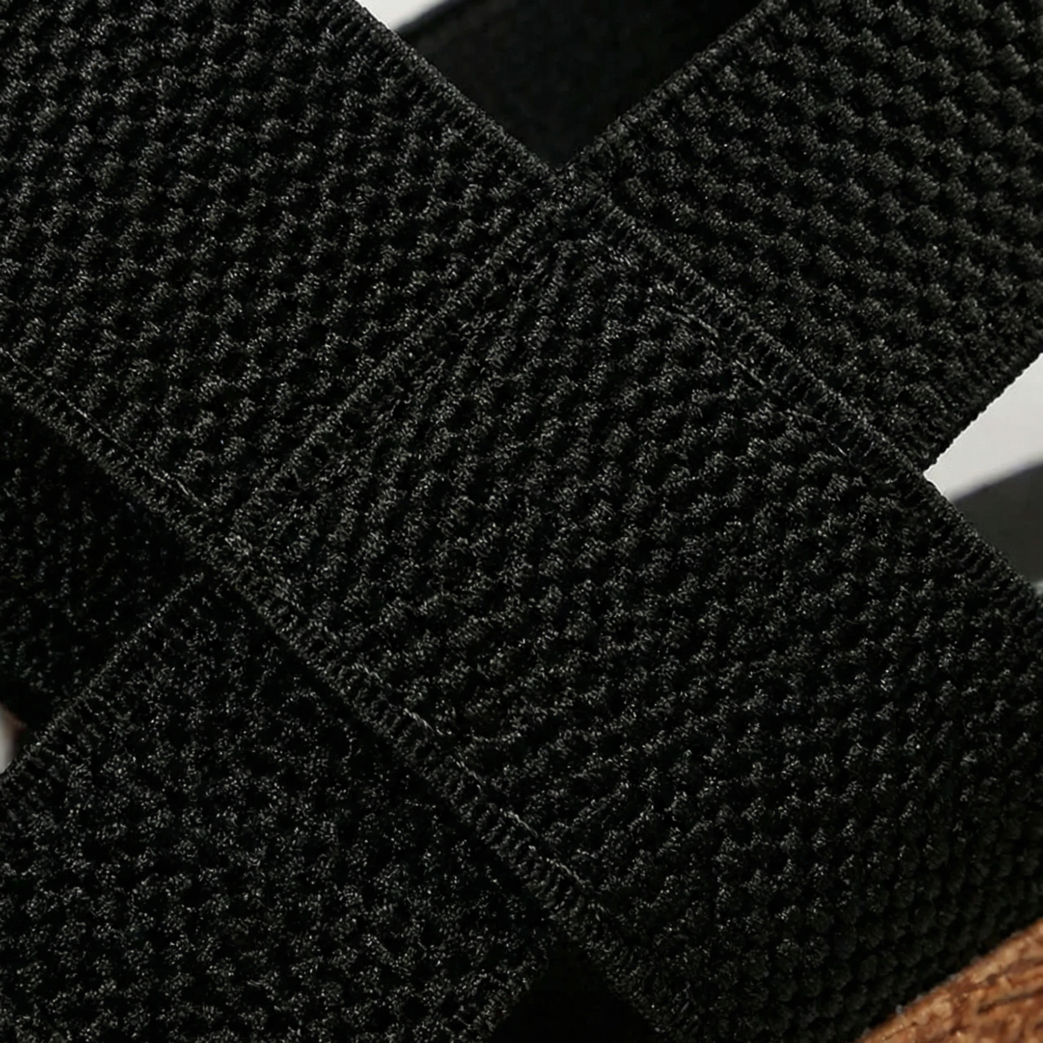 Espadrille Wedge Sandals - Elastic Ankle Strap, Platform Jute Midsole, Lightweight PU Leather