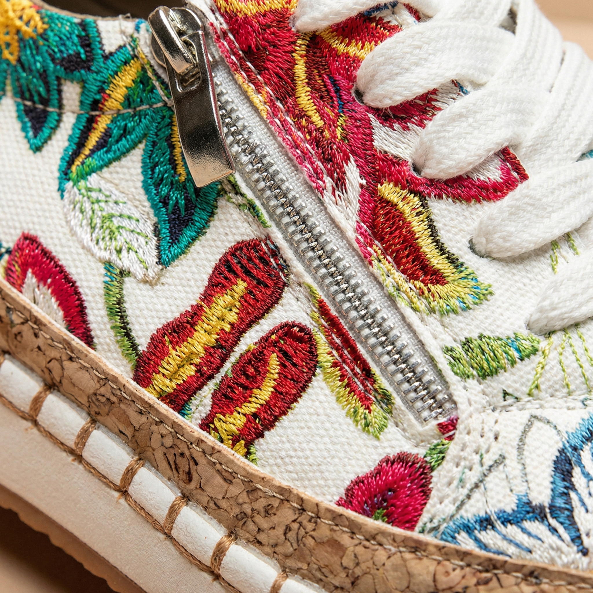 Women's Orthopedic Flower Walking Shoes - Premium Arch Support, Wide Toe Box, Ergonomic Shock-Absorbing Cushioning