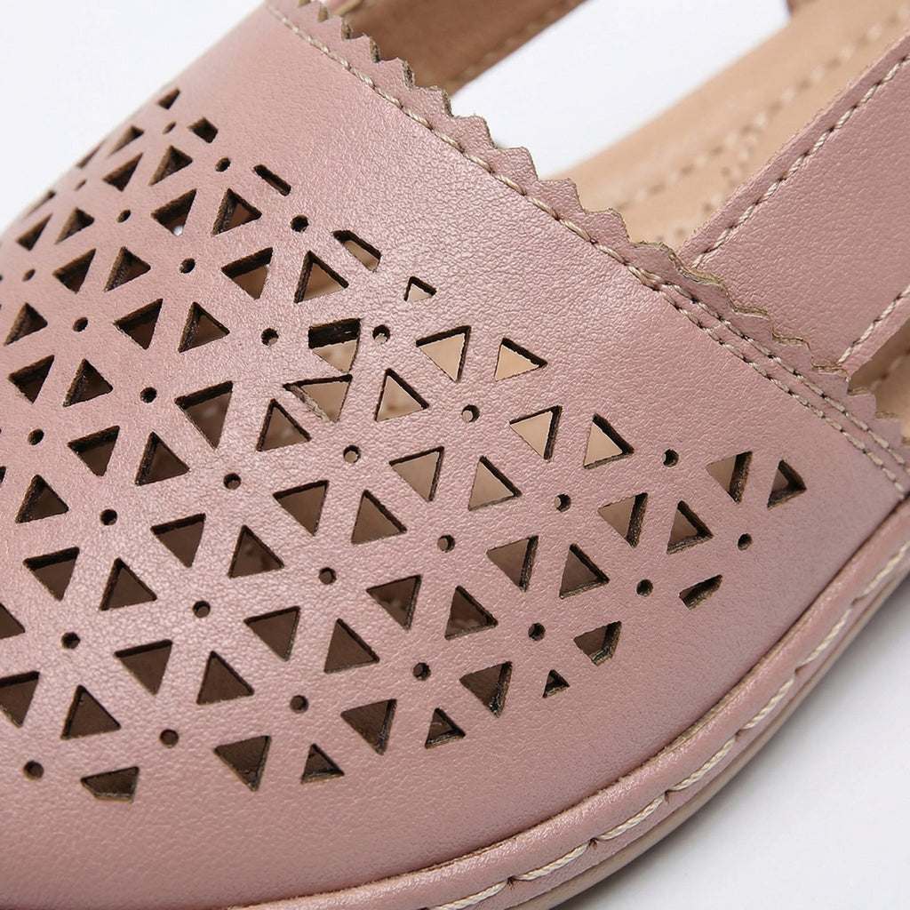 Velva™ Supportive Orthopaedic Walking Shoes - Slip-On Design, Breathable Cut-Outs, Cushioned Arch Support