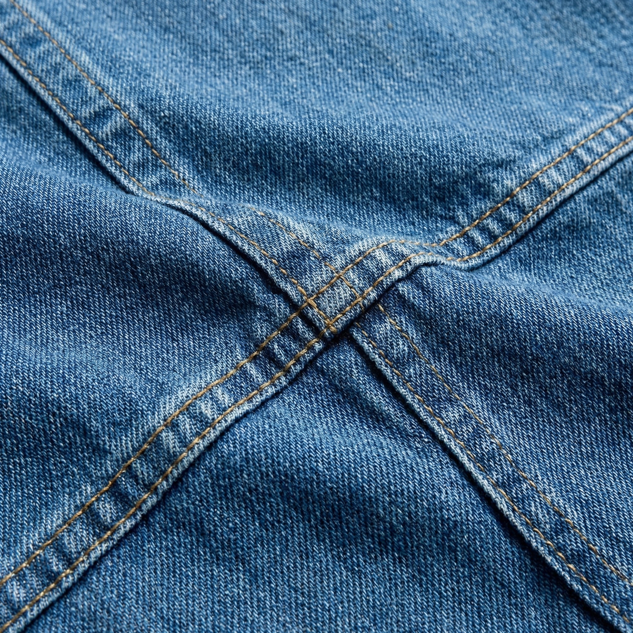 Women’s Cozy Denim Flounce Dress - Feminine Ruffle Detail, Playful Winter Silhouette, Layer-Ready Style