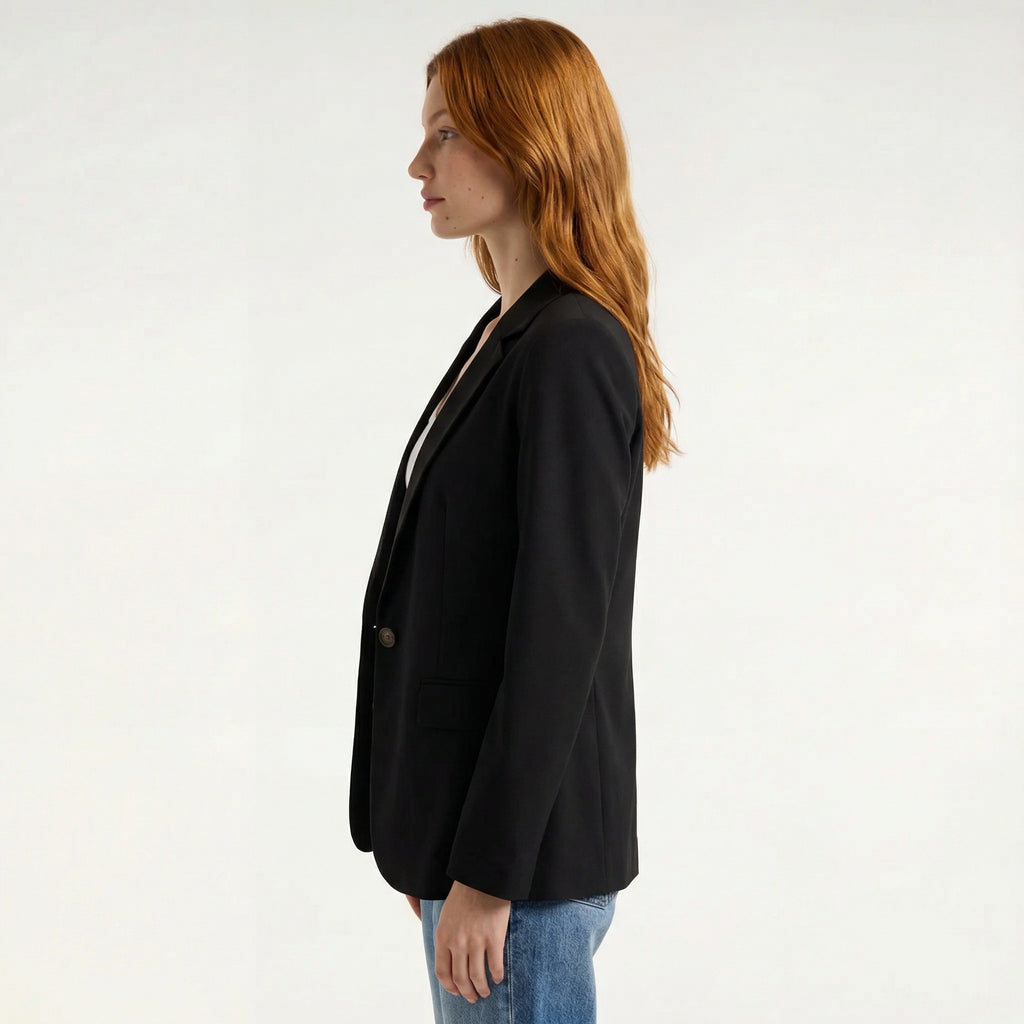 Claire Elegant Cashmere Blazer - Premium Soft Material, Flattering Refined Cut, Versatile Professional Style