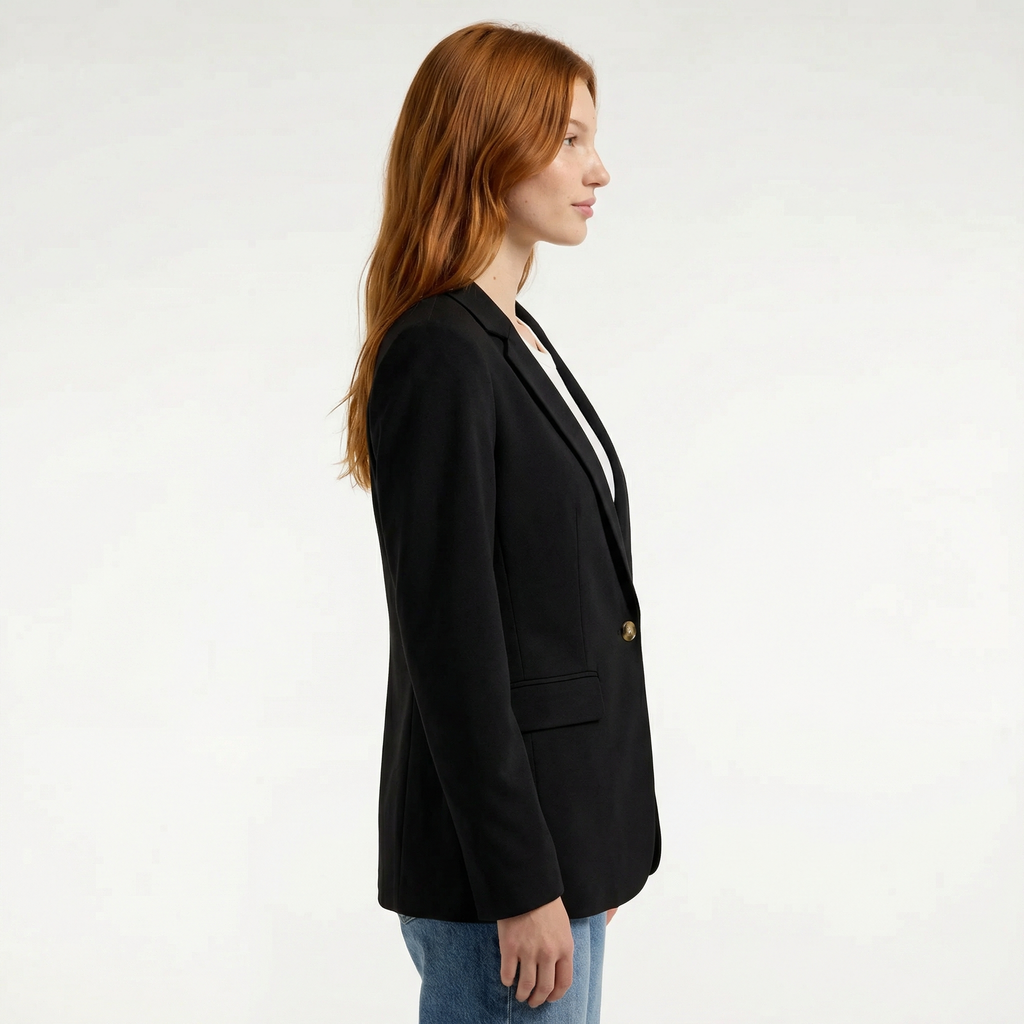 Claire Elegant Cashmere Blazer - Premium Soft Material, Flattering Refined Cut, Versatile Professional Style