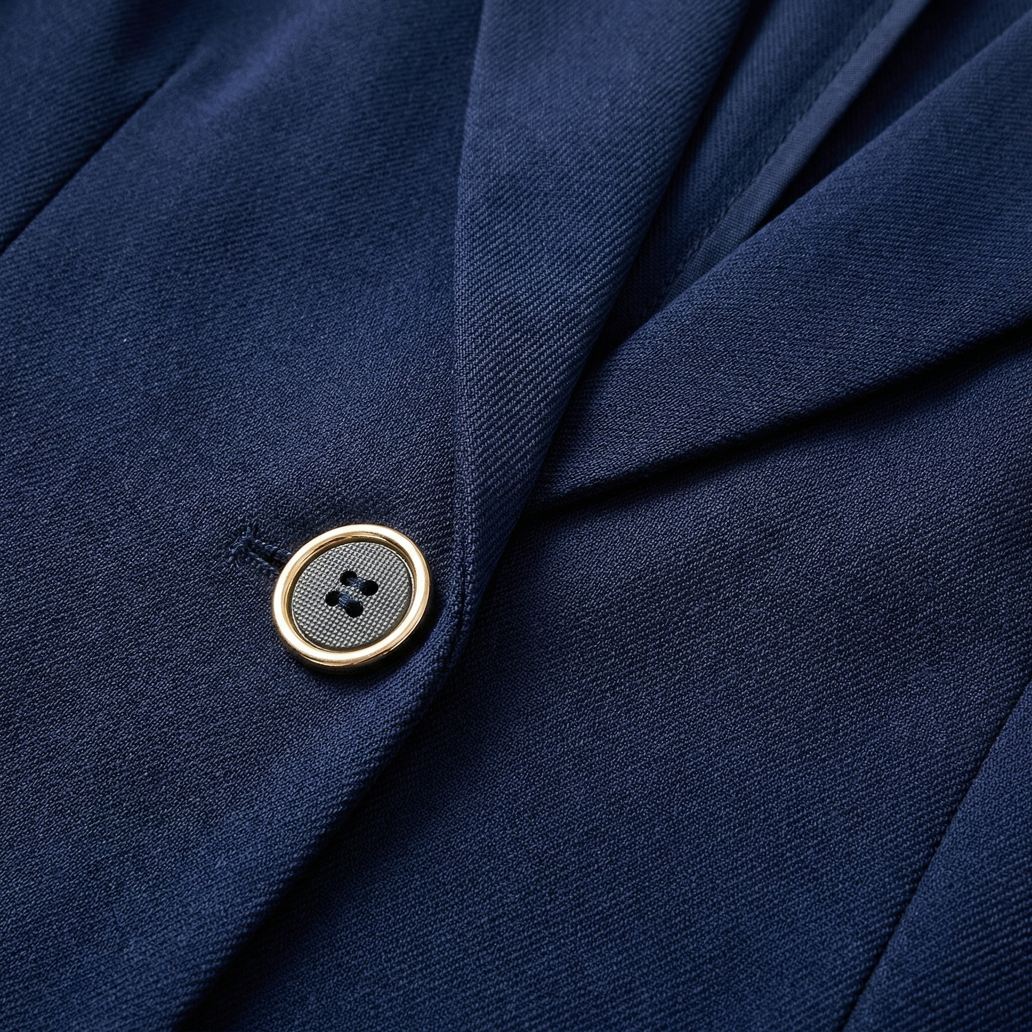 Women's Tailored Blazer - Roll-Up Sleeves with Striped Lining, Structured Lapel, Single-Button Closure