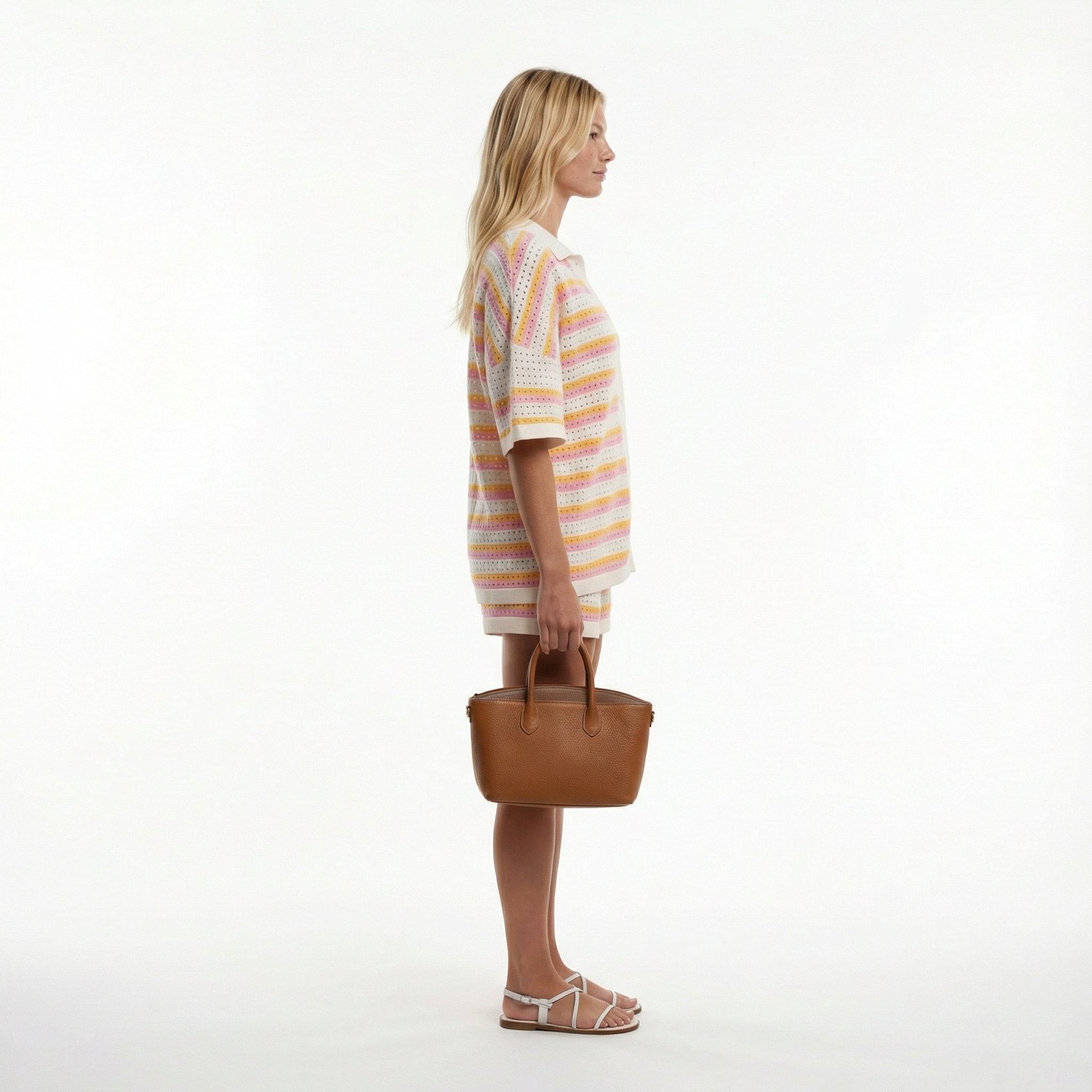 Emilia Elegant Women's Two-Piece Summer Set - Lightweight Fabric, Modern Tailored Fit, Versatile Casual Style