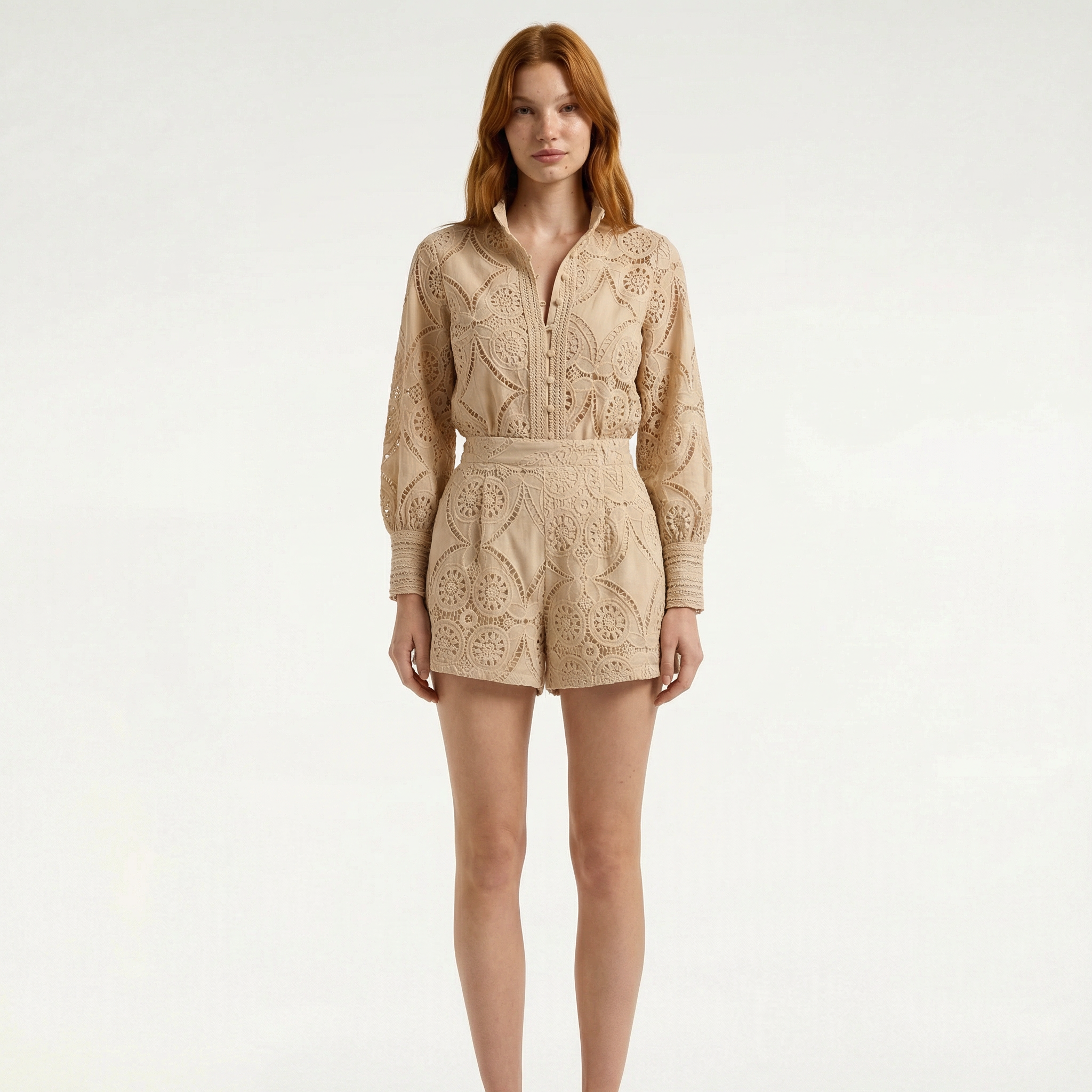 Natalia Elegant Women's Two-Piece Set - Tailored Fit, Modern Silhouette, Sophisticated Minimalist Style