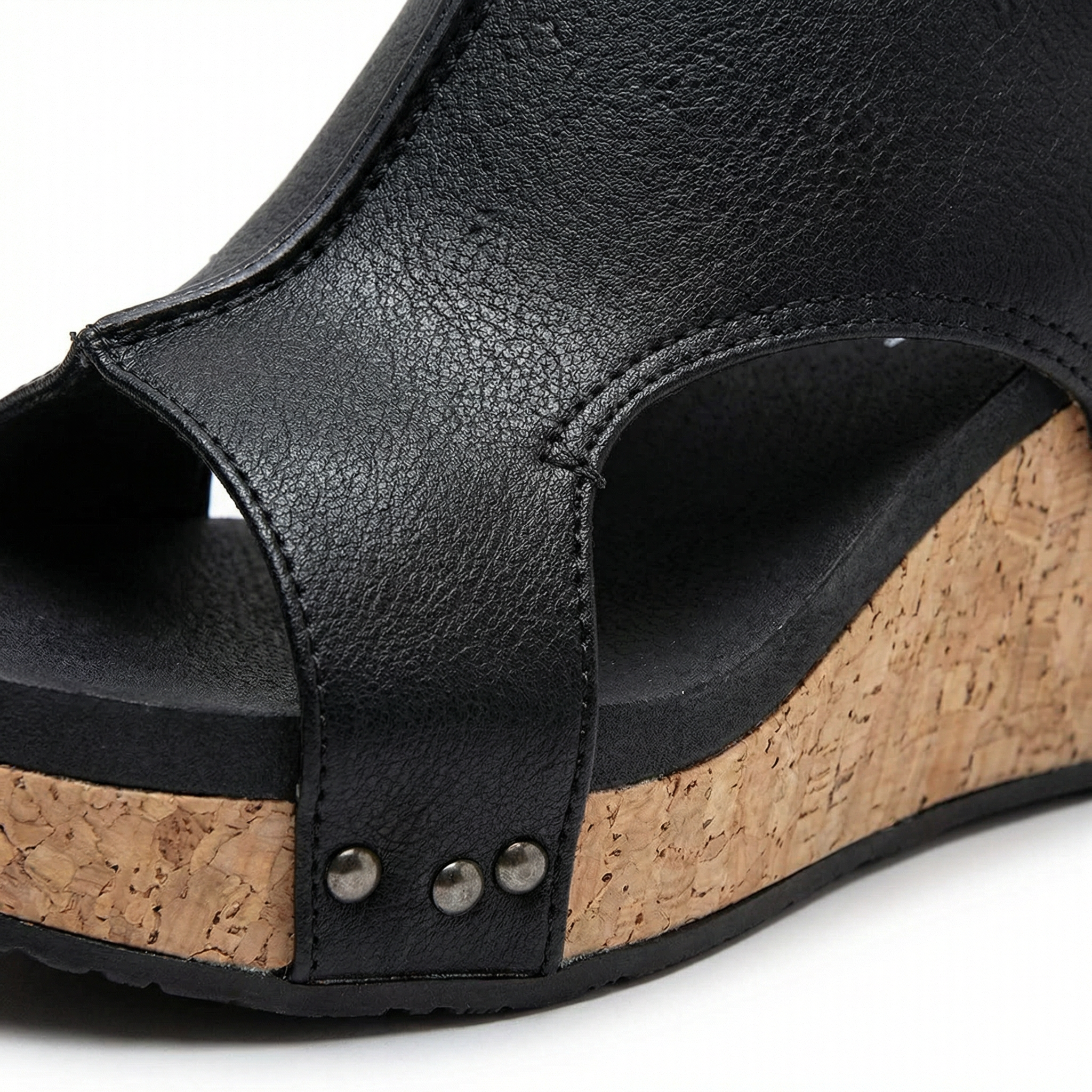 Auria Women's Orthopaedic Leather Sandals - Genuine Leather, Arch and Heel Support, Cushioned Footbed