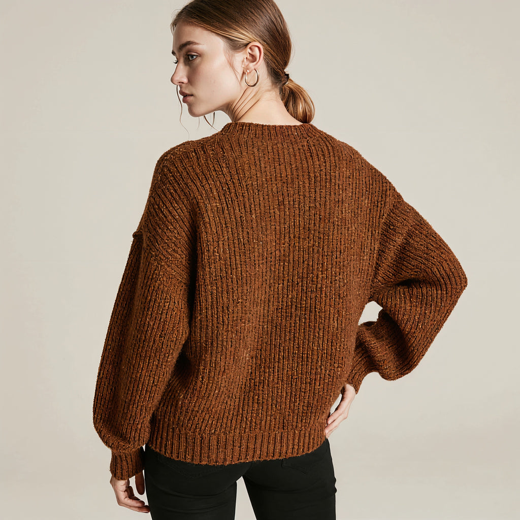 Ribbed Knit Sweater